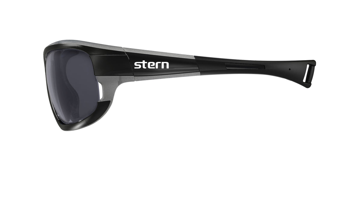 Full wrap sunglasses with polarized interchangeable lenses that have oleophobic coating and block out harmful UV420 rays. The full wrap and head retention system make this a great product for water sports.